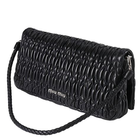 miu miu leather clutch bag|miu michigan handbags.